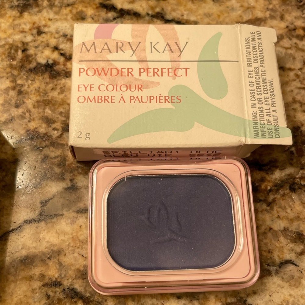 Vintage Mary Kay Brilliant Blue Eyeshadow